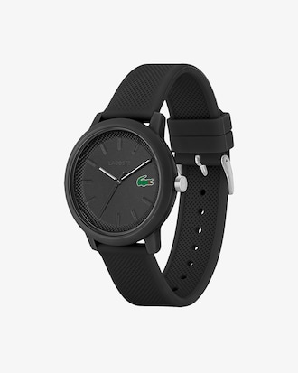Orologio da uomo Lacoste.12.12 con cinturino nero in silicone