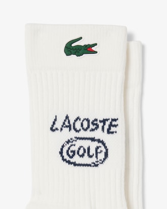 Calzini da golf in cotone bouclé