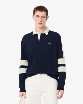 Polo da rugby color block dalla vestibilità classica