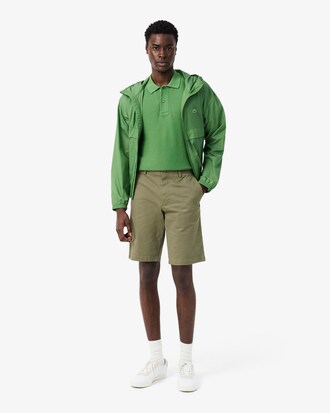 Shorts chino in twill elasticizzato