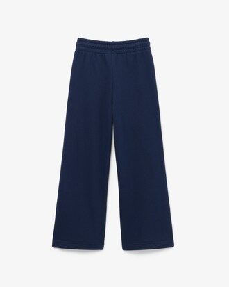 Pantaloni della tuta in pile svasati