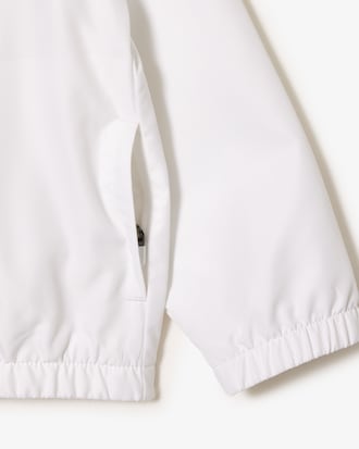 Giacca sportiva con zip e cappuccio