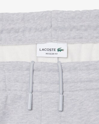 Shorts in tessuto felpato