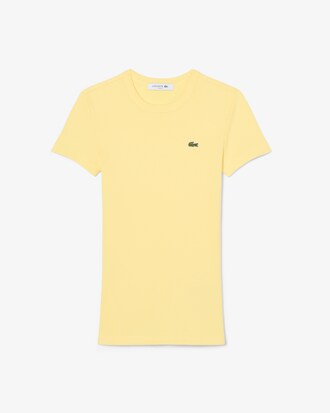 T-shirt in cotone a costine slim fit