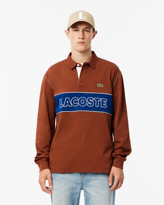 Maglia da rugby in cotone relaxed fit