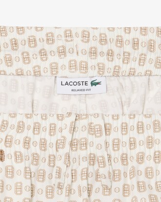 Shorts relaxed fit con stampa
