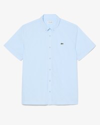 Camicia regular fit a maniche corte in popeline