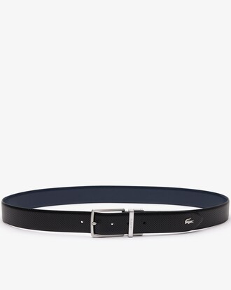 Cintura double face in pelle