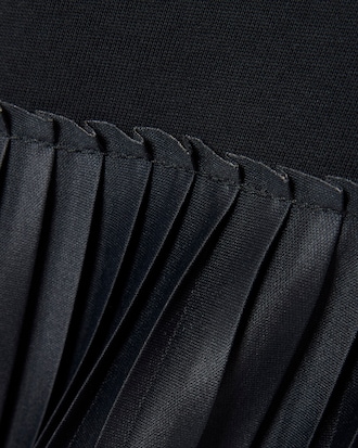 Abito t-shirt a pieghe