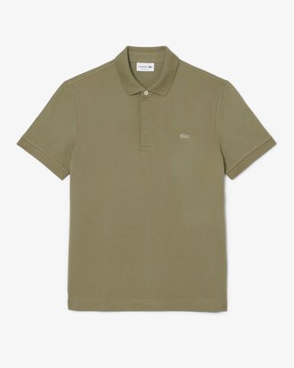 Polo regular fit in piqu&eacute; elasticizzato Paris