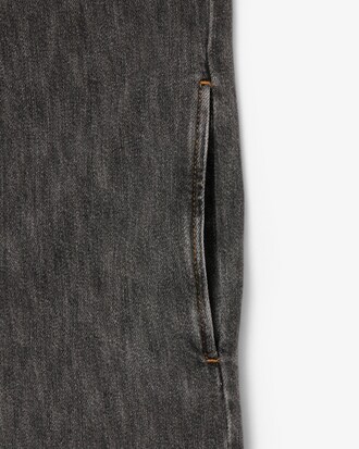 Vestito in denim a maniche corte