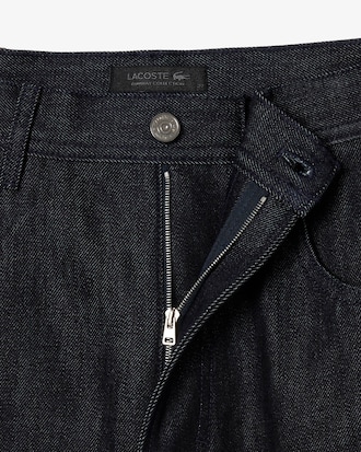 Jeans in denim indaco oversize Runway