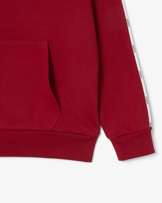 Felpa classic fit a righe con logo