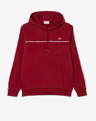 Felpa classic fit a righe con logo