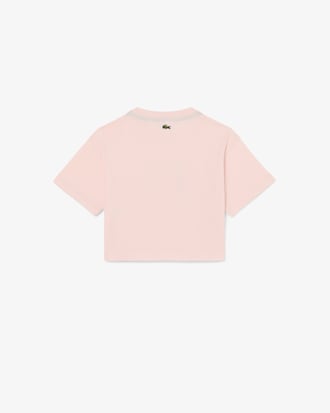 T-shirt in cotone con stampa oversize   