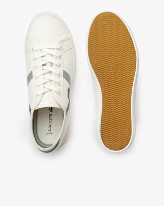 Sneakers da donna in canvas e pelle Sideline