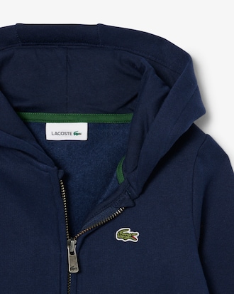 Felpa unisex con cappuccio e zip