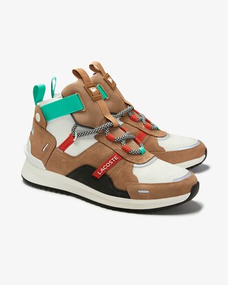 Sneakers da donna in tessuto e pelle scamosciata Run Breaker