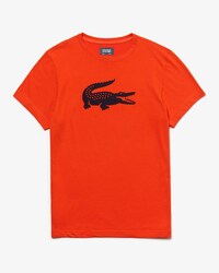 T-shirt Tennis Lacoste SPORT in jersey tecnico con coccodrillo oversize