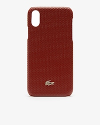 Custodia per iPhone X in pelle piqué Chantaco