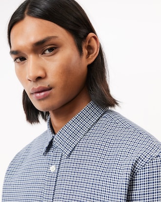 Camicia in flanella di cotone regular fit