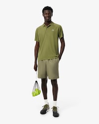 Shorts da tennis in taffet&agrave; a rombi leggero