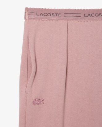 Pantaloni loungewear wide fit in felpa
