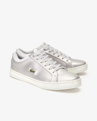 Sneakers da bambino in materiale sintetico metallizzato Straightset