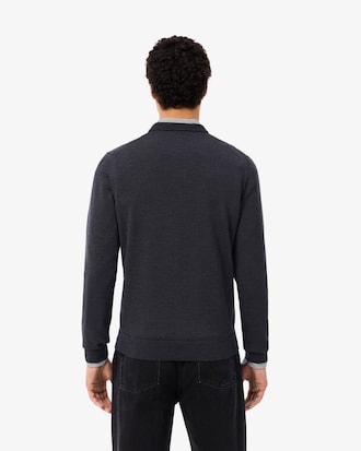 Maglione girocollo in lana merino