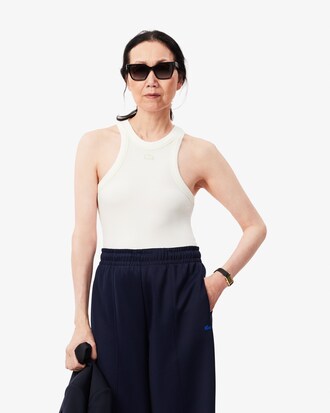 Canotta in modal a costine slim fit
