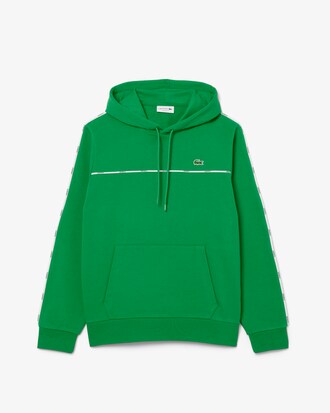 Felpa classic fit a righe con logo
