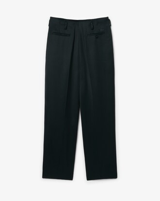 Pantaloni sartoriali regular fit in raso Runway