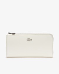 Portafoglio con zip Daily Classic in tela piqué spalmata con 10 scomparti per le carte da donna