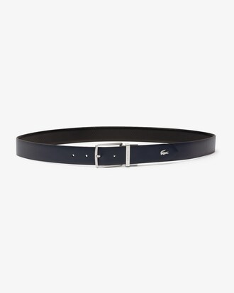 Cintura double face in pelle