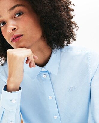 Camicia da donna in cotone oxford regular fit