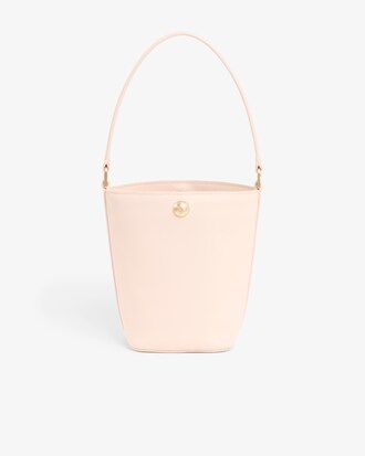 Borsa a secchiello piccola in pelle Tennis Bliss