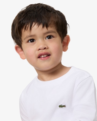 T-shirt a maniche lunghe in cotone