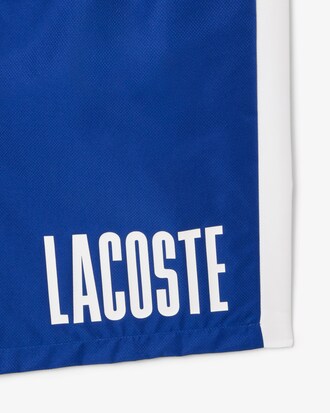 Shorts sportivi con stampa del marchio