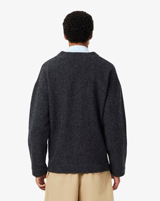 Cardigan oversize in lana