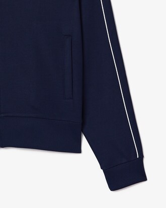 Giacca della tuta con zip in piqué Paris
