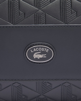 Borsa a tracolla in pelle con patta Nomogramme