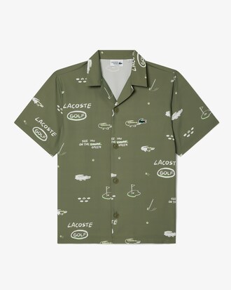 Camicia da golf hawaiana regular fit UV Protect