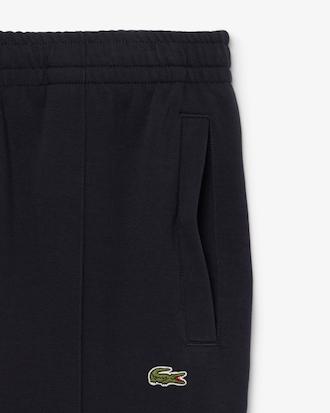 Pantaloni della tuta in piqué regular fit