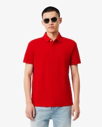 Polo regular fit in piqué elasticizzato Paris