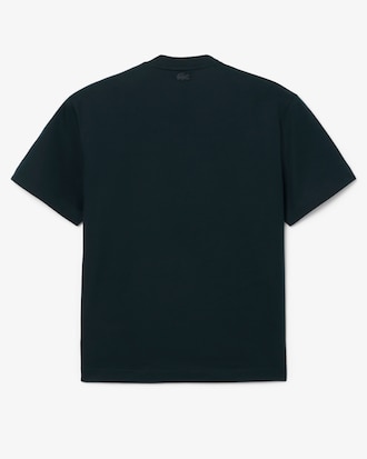 T-shirt con coccodrillo con perline Runway