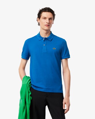 Polo slim fit in piqué L.12.12