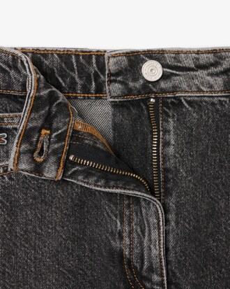 Jeans wide fit a vita alta