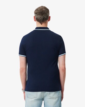 Polo L.12.12 regular fit con bordo in risalto
