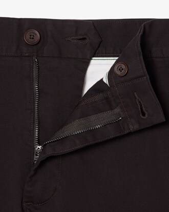 Shorts chino in twill elasticizzato