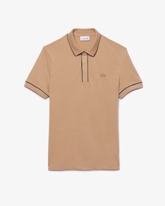 Polo regular fit in piqué elasticizzato Paris